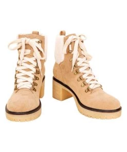 Miracle Miles Monroe Shearling Military Bootie New Arrivals