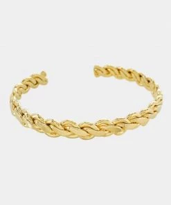 OMG Blings Nash Braided Chain Cuff