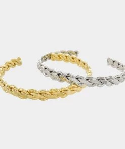 OMG Blings Nash Braided Chain Cuff