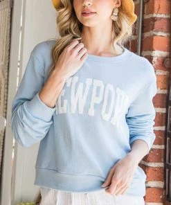 MILK MONEY Sales 2 Bucketlist Newport Crewneck Sweatshirt New Arrivals