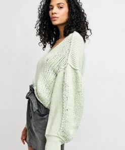 New Arrivals Free People Sea Bright Pullover