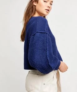 New Arrivals Free People Sea Bright Pullover