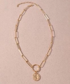 Merveille Open Clip Coin Necklace New Arrivals
