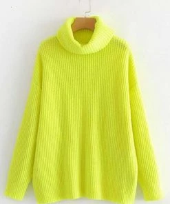 MILK MONEY - DropShip Oversized Knit Turtleneck Sweater