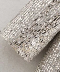 MILK MONEY - DropShip Silver Sequin Blazer New Arrivals 5 MILK MONEY - DropShip Silver Sequin Blazer New Arrivals