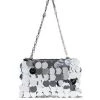 MILK MONEY - DropShip New Arrivals Oversized Silver Sequin Shoulder Bag