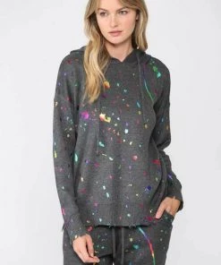 Fate Paint Splatter Hoodie Sweater New Arrivals