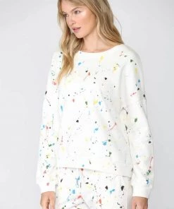Fate Paint Splatter Terry Sweatshirt New Arrivals