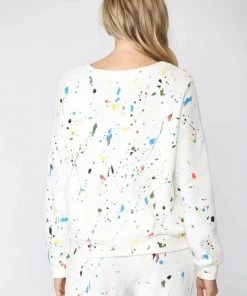 Fate Paint Splatter Terry Sweatshirt New Arrivals