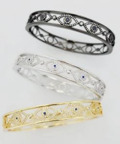 OMG Blings Pavé Evil Eye Bangle New Arrivals