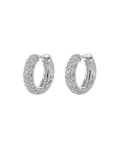 Montana New Arrivals Pavé Huggie Hoop Earrings