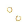 Volpe Pavé Line Huggie Hoop Earrings New Arrivals