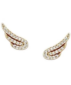 Volpe Pavé Wings Stud Earrings New Arrivals