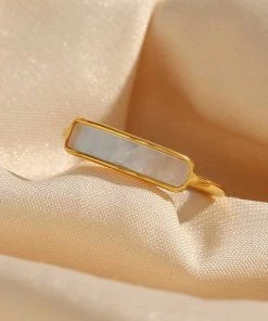 MILK MONEY - DropShip New Arrivals Pearl Bar Ring