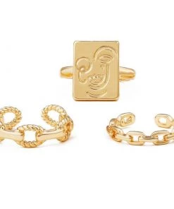 Nihao Picasso Milano Layering Ring Set