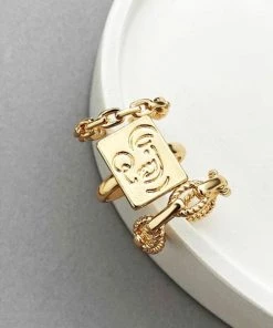 Nihao Picasso Milano Layering Ring Set