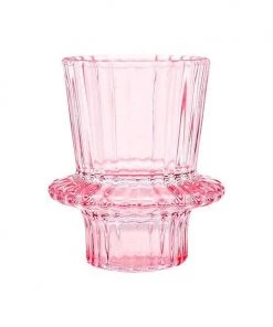 MILK MONEY - DropShip Pink Glass Candlestick Holders New Arrivals 9 MILK MONEY - DropShip Pink Glass Candlestick Holders New Arrivals