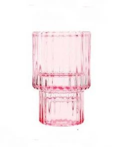 MILK MONEY - DropShip Pink Glass Candlestick Holders New Arrivals 10 MILK MONEY - DropShip Pink Glass Candlestick Holders New Arrivals