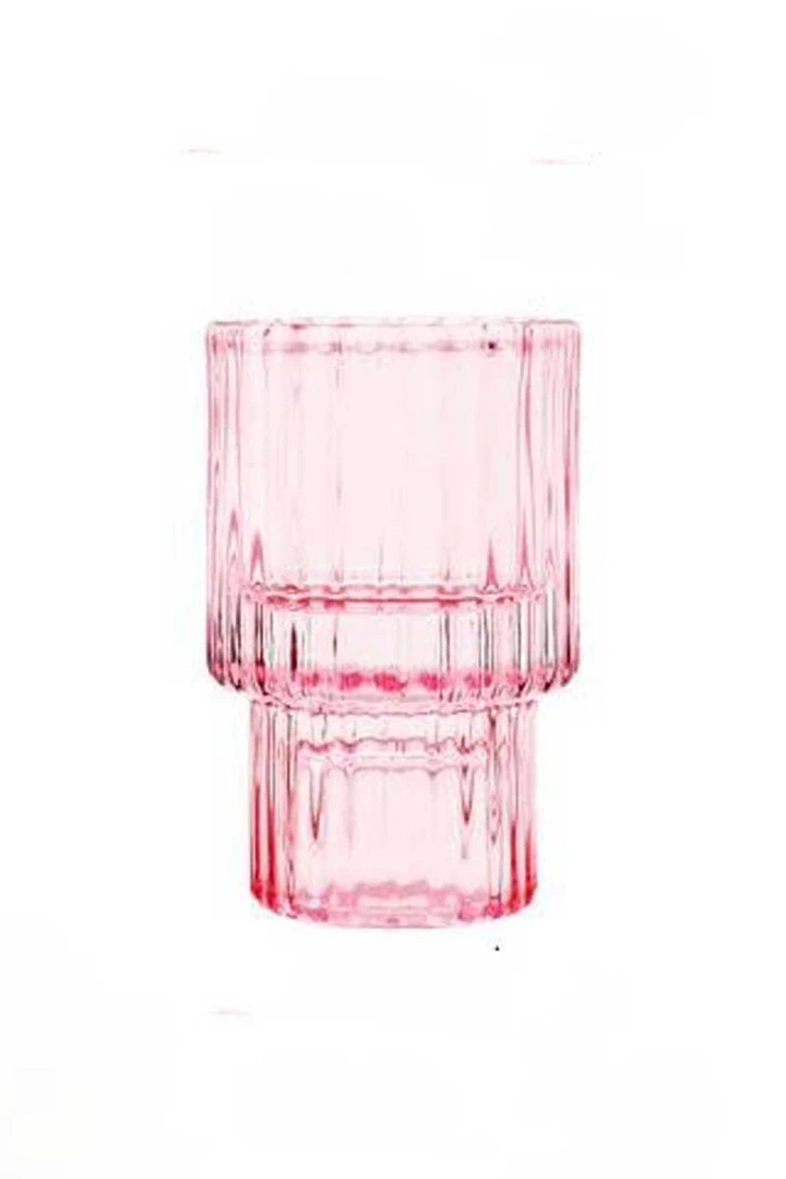 MILK MONEY - DropShip Pink Glass Candlestick Holders New Arrivals 5 MILK MONEY - DropShip Pink Glass Candlestick Holders New Arrivals