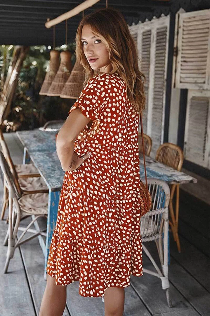 Supreme Fashion New Arrivals Polka Dot Babydoll Midi Dress 3 Supreme Fashion New Arrivals Polka Dot Babydoll Midi Dress