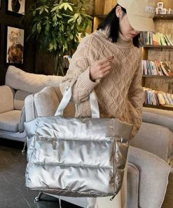 MILK MONEY - DropShip Puffer Carry All Tote Bag New Arrivals