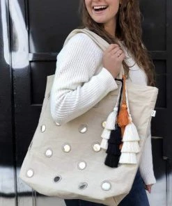 Quilted Koala Boho Mirror Tote Bag New Arrivals