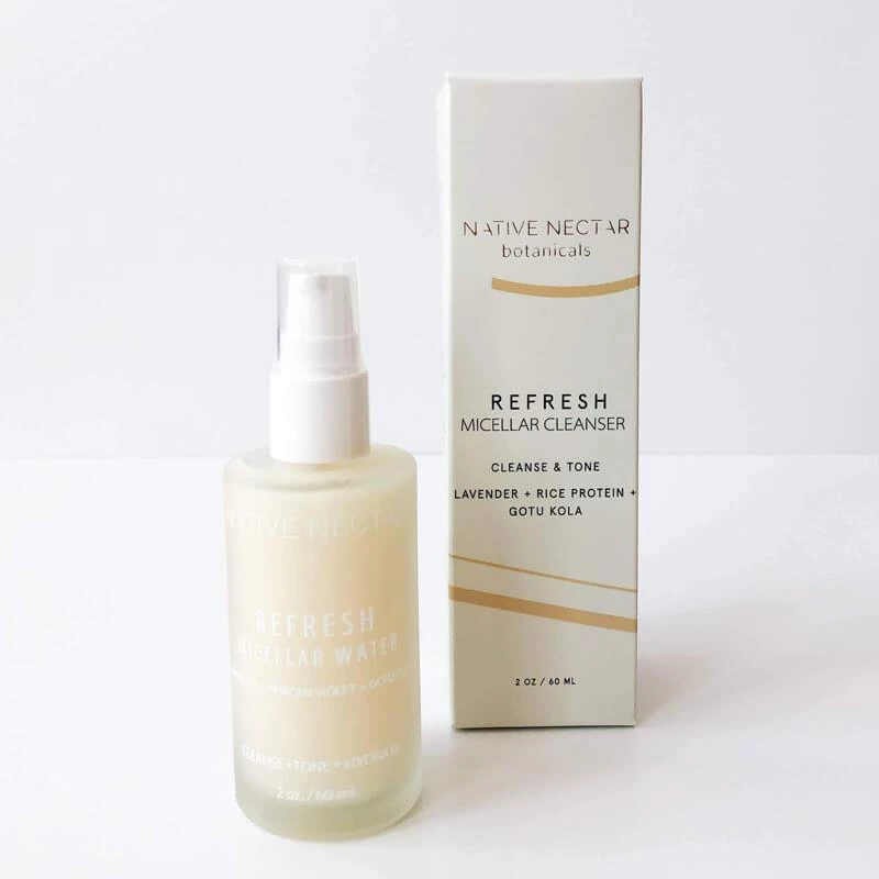 Native Nectar Botanicals Refresh Micellar Cleansing Water By Native Nectar New Arrivals 2 Native Nectar Botanicals Refresh Micellar Cleansing Water By Native Nectar New Arrivals