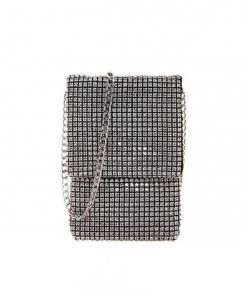 Isabella Chantel Clothing Rhinestone Crossbody Bag