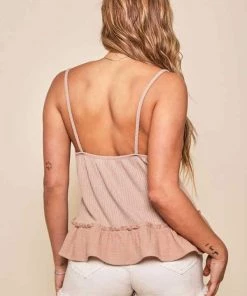 Peach Love New Arrivals Ribbed Babydoll Tank Top 10 Peach Love New Arrivals Ribbed Babydoll Tank Top