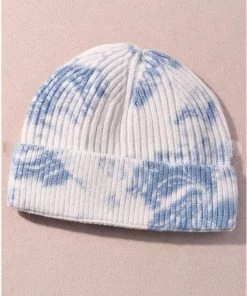 Merveille Ribbed Tie Dye Beanie