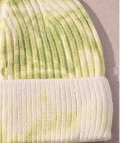 Merveille Ribbed Tie Dye Beanie