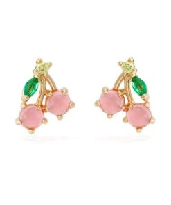 MILK MONEY - DropShip Crystal Fruit Stud Earrings New Arrivals