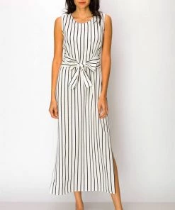 Hyfve Selby Pinstripe Dress Clothing