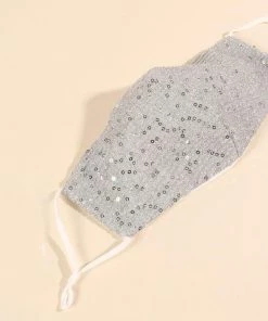 Avenue Zoe Sequin Decorated Reusable Face Masks