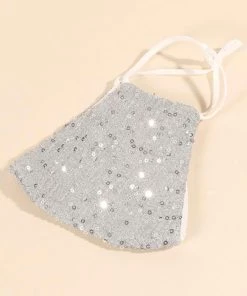 Avenue Zoe Sequin Decorated Reusable Face Masks 5 Avenue Zoe Sequin Decorated Reusable Face Masks