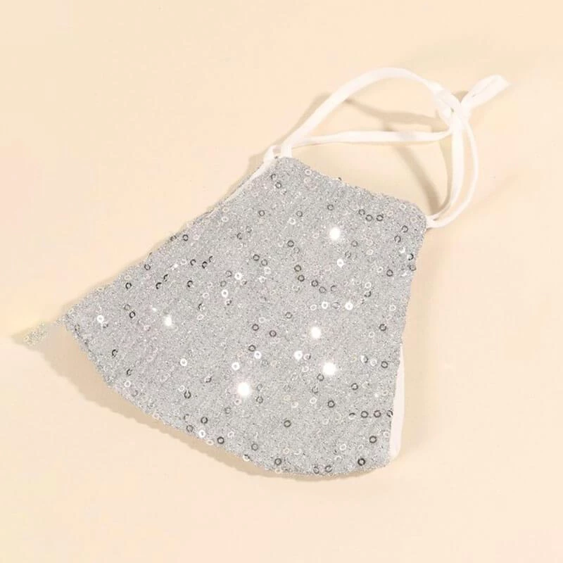 Avenue Zoe Sequin Decorated Reusable Face Masks 3 Avenue Zoe Sequin Decorated Reusable Face Masks