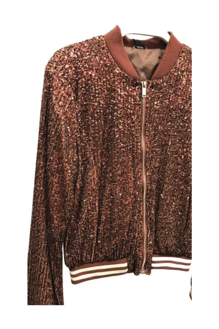 Venti 6 Sequin Track Jacket New Arrivals 2 Venti 6 Sequin Track Jacket New Arrivals