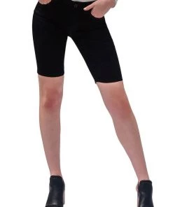 Special A Sale Skinny Bermuda Jean Shorts