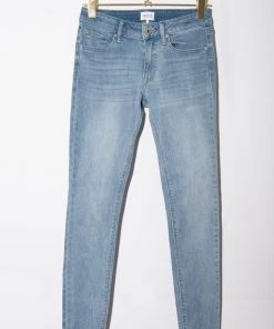 Special A Clothing Skinny Mid Rise Light Wash Jeans