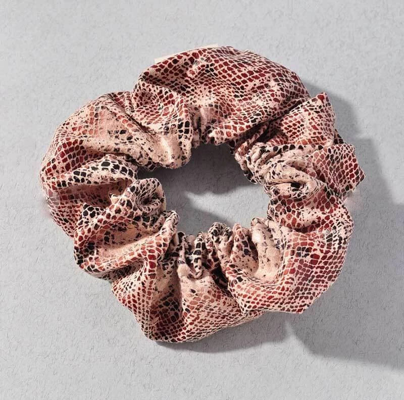 Merveille Snakeskin Suede Scrunchie New Arrivals 2 Merveille Snakeskin Suede Scrunchie New Arrivals