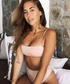 MILK MONEY - DropShip Solid High Waisted Bikini Swimsuit New Arrivals 20 MILK MONEY - DropShip Solid High Waisted Bikini Swimsuit New Arrivals