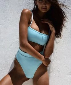 MILK MONEY - DropShip Solid High Waisted Bikini Swimsuit New Arrivals 22 MILK MONEY - DropShip Solid High Waisted Bikini Swimsuit New Arrivals