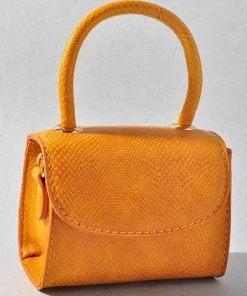 Merveille New Arrivals Sophia Faux Snakeskin Mini Bag