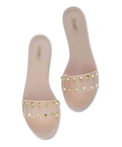 Jay Moore Corp. New Arrivals Spiked Studded Slides