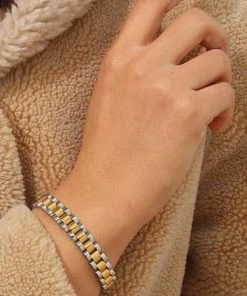 MILK MONEY Stainless Steel Watch Band Bracelets