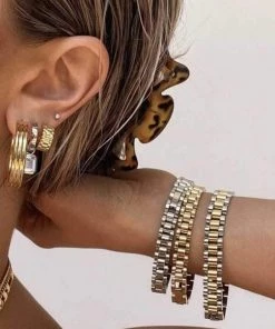 MILK MONEY Stainless Steel Watch Band Bracelets