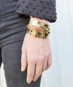 OMG Blings Star Bangle Bracelet New Arrivals