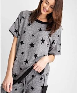 Rae Mode New Arrivals Star Print Oversized Lounge Top 6 Rae Mode New Arrivals Star Print Oversized Lounge Top