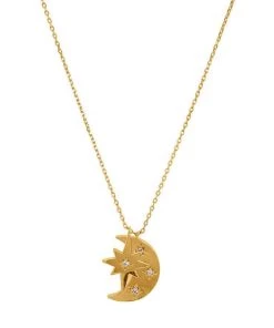 Montana Star And Moon Double Charm Necklace New Arrivals