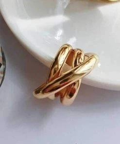 MILK MONEY - DropShip New Arrivals Sterling Silver Triple Wrap Band Ring